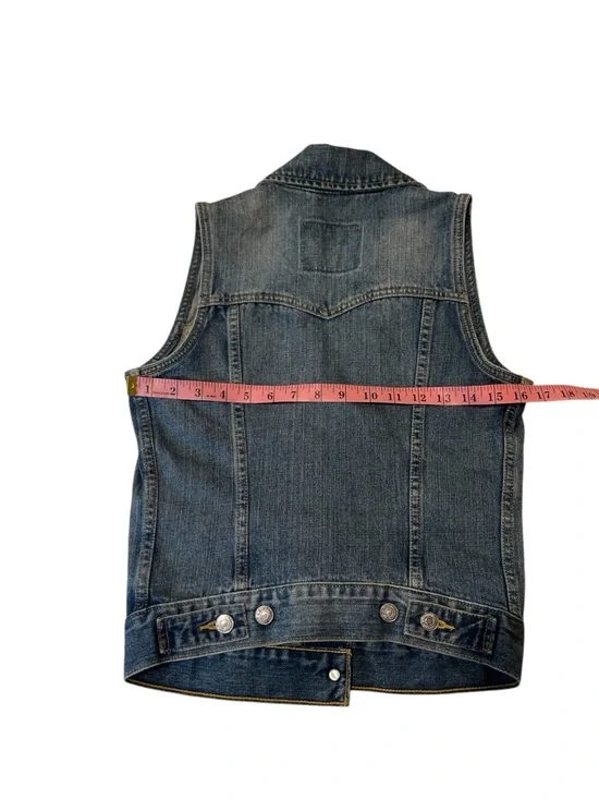 Levi’s Denim Vest, size small, like new condition - Picture 9 of 9